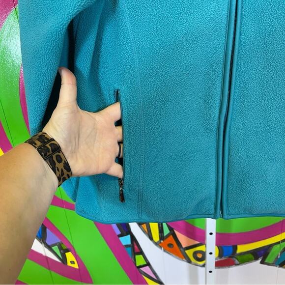 Dimco Apparel, Carmel California Embroidered Fleece Jacket. Size Large. - Picture 6 of 6